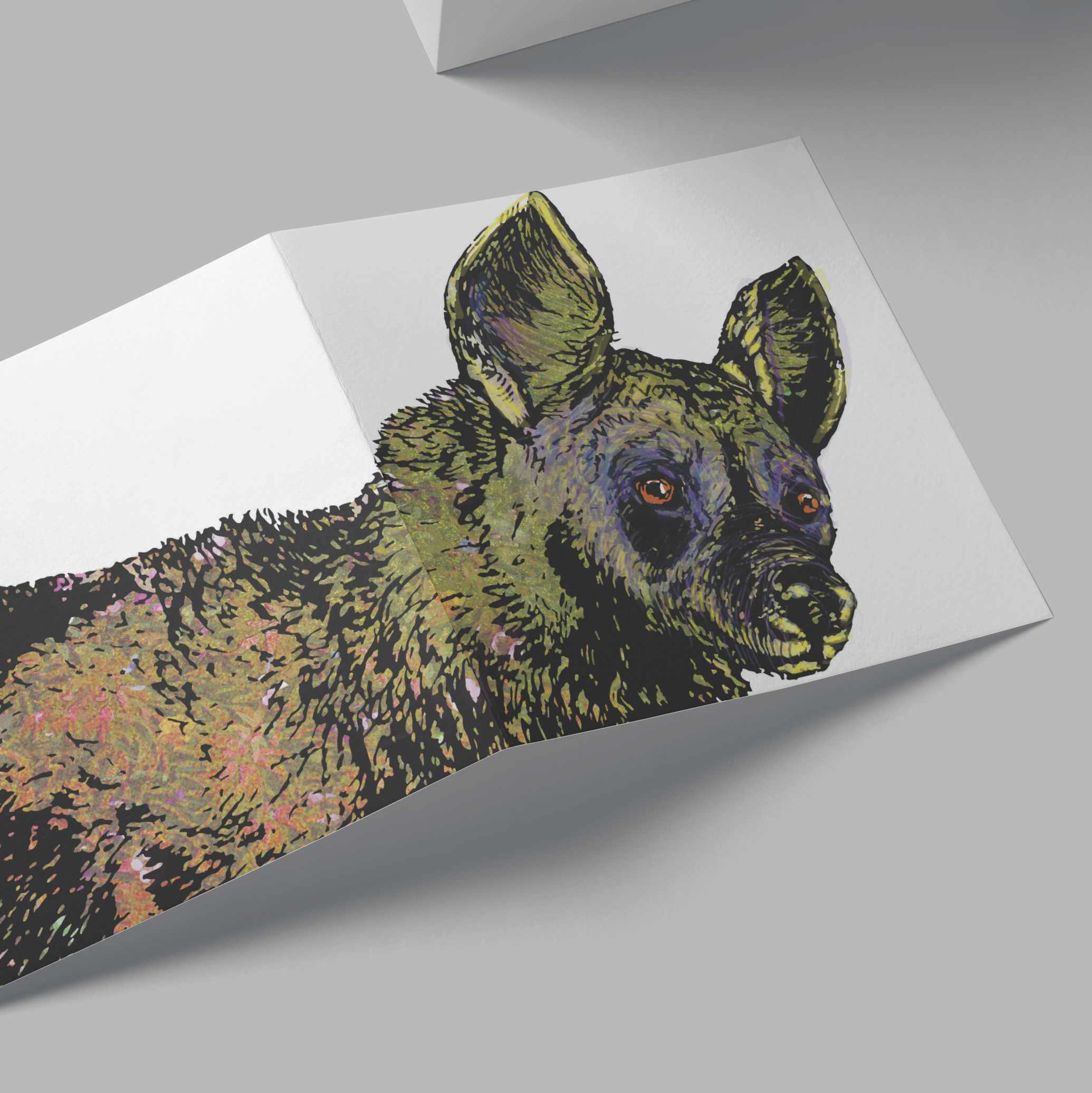 Wild Dog Card